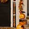 Glitzhome® Orange & Black Wooden Trick or Treat Porch Sign